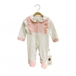 IQ Baby 1114  Penye Tulum Fırfırlı Somon