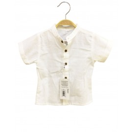 Keten Askılı Şort Gömlek Takım Şapkalı