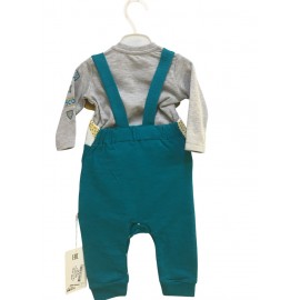 Tongs Baby 4356 Salopet Takım Petrol