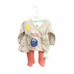 Tongs Baby 4407 5 Parça Zıbın Seti Mercan