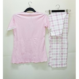 Baha 2144 Lohusa Pijama & Sabahlık Pembe