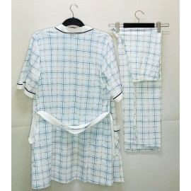 Baha 2144 Lohusa Pijama & Sabahlık Turkuaz