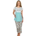 Baha 2500 Lohusa Capri Pijama Mavi