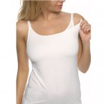 Bebefox Dikişsiz Emzirme Atleti Beyaz