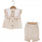 Bebezade 1120 Takım Linen Flowers