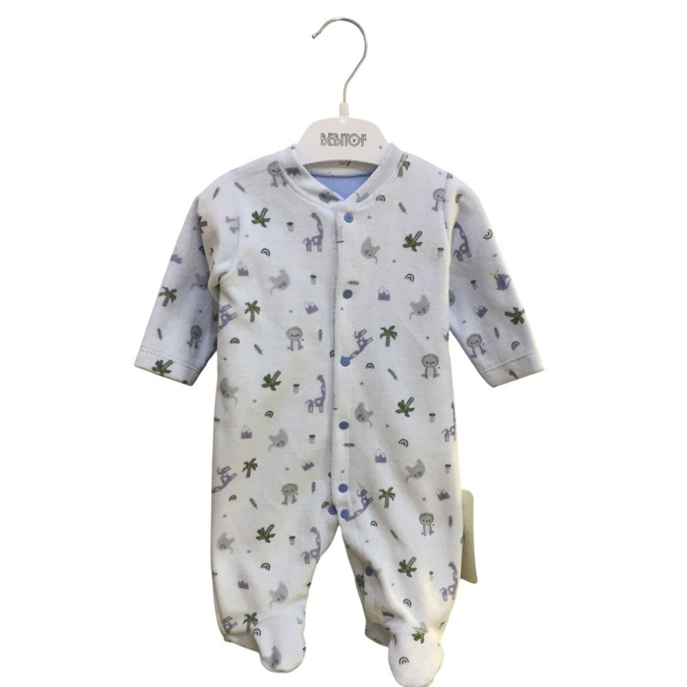 Bebitof 70518 Kadife Tulum Mavi 