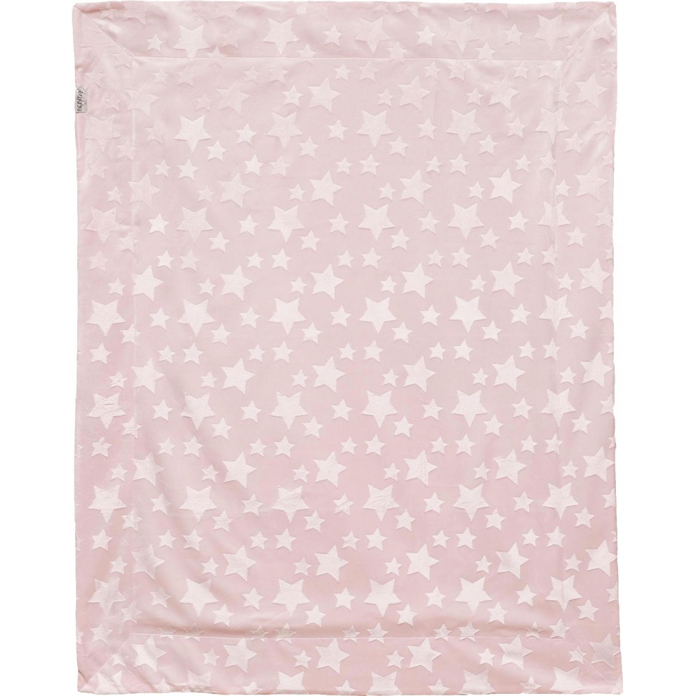 Bebitof 95012 Kadife Battaniye Yıldızlı Pembe