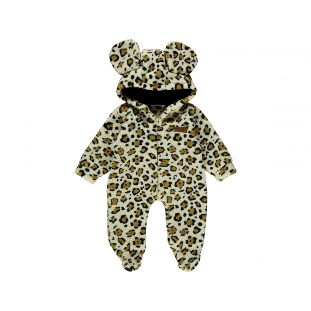 WELSOFT KAPŞONLU TULUM LEOPAR