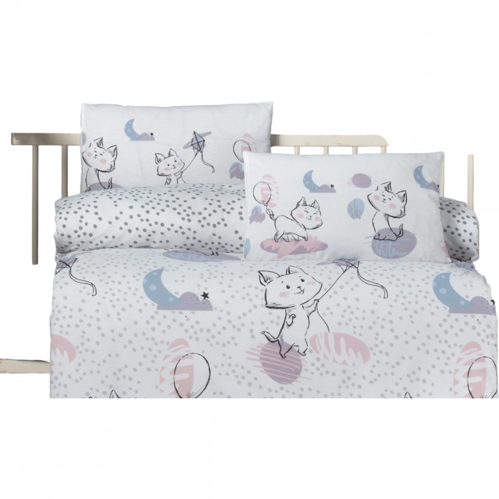 Ranforce Bebek Nevresim Takım Kitten