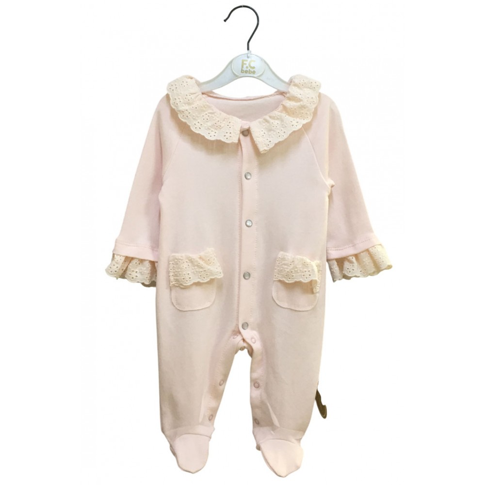 Bebbemini 1916 Penye Bebek Tulum Fistolu Pembe