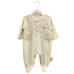 Flexi 213966 Penye Bebek Tulum Dantelli