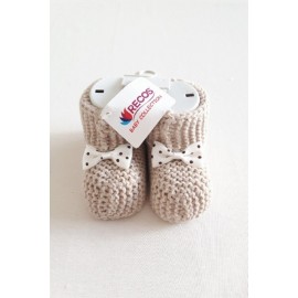 Bebek Örgü Triko Patik