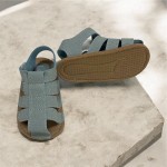 Bebiccino 2905  Nubuk Sandalet Mavi