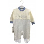 Gaye 2270 Penye Bebek Tulumu Mavi