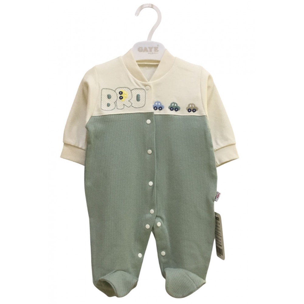 Gaye 2290 Penye Bebek Tulumu Yeşil