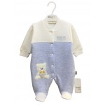 Gaye 2322 Kapütone Tulum Mavi