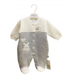 Gaye 2323 Kapütone Tulum Gri