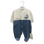 Gaye 2336 Kadife Tulum Mavi