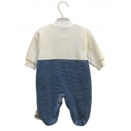 Gaye 2336 Kadife Tulum Mavi