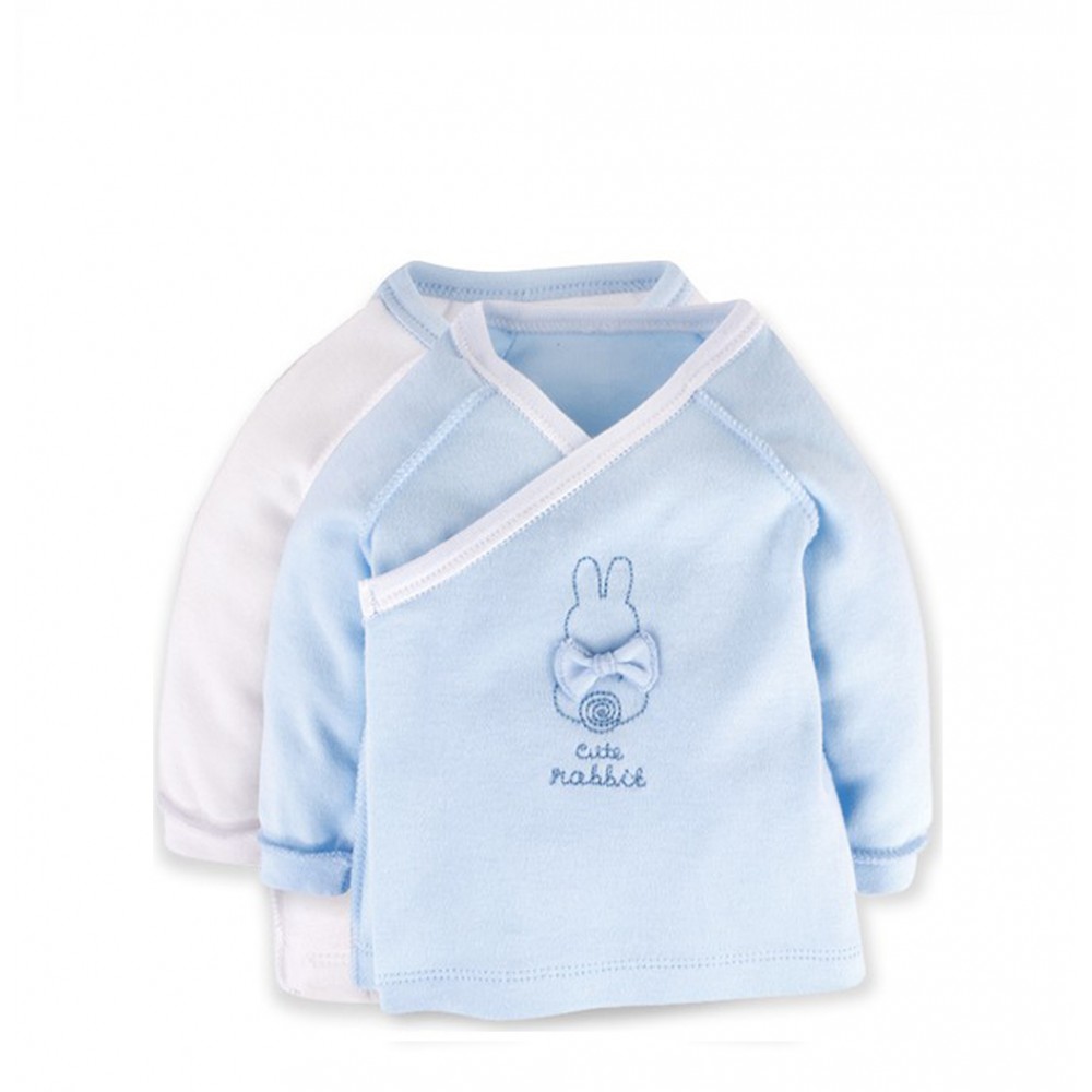 İdil Baby 6551 Premature 2li Zıbın Mavi