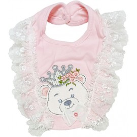 Kardeşler Baby  8133 Mama Önlüğü Dantelli