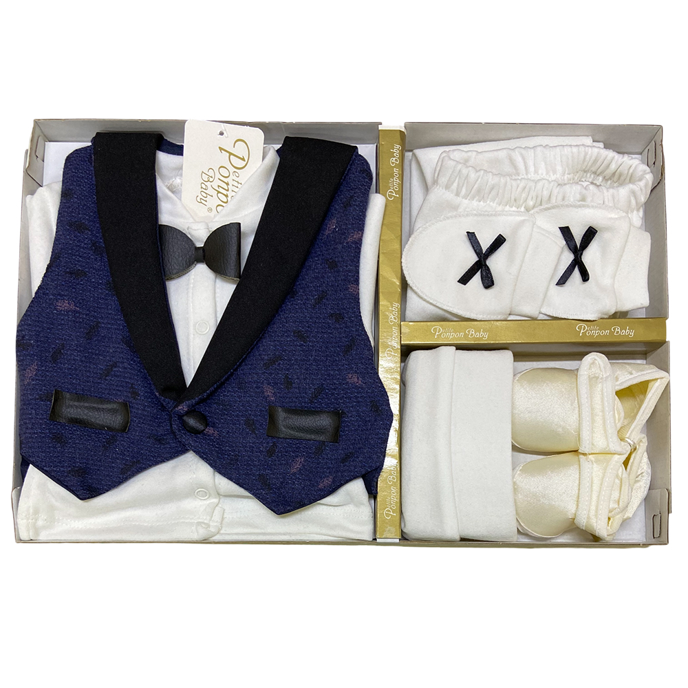 Ponpon 237 Erkek Mevlüt Takım Lacivert