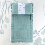 Pike Müslin Alt Açma Minderi Yeşil