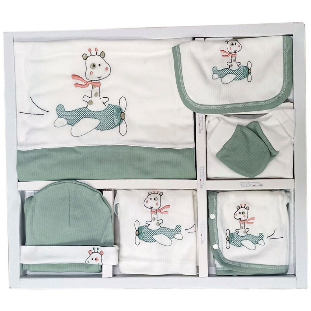 TONTON 158 10 PARÇA ZIBIN TAKIMI YEŞİL