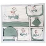 TONTON 158 10 PARÇA ZIBIN TAKIMI YEŞİL