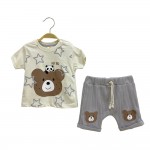 Wow 10633 Şortlu Takım Gri