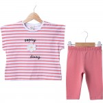 Wow 10972 Penye Taytlı Takım Daisy 1-4 Yaş