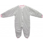 UYKU TULUMU ELYAFLI 7 YAŞ GRİ (PEMBE) ÇİZGİLİ